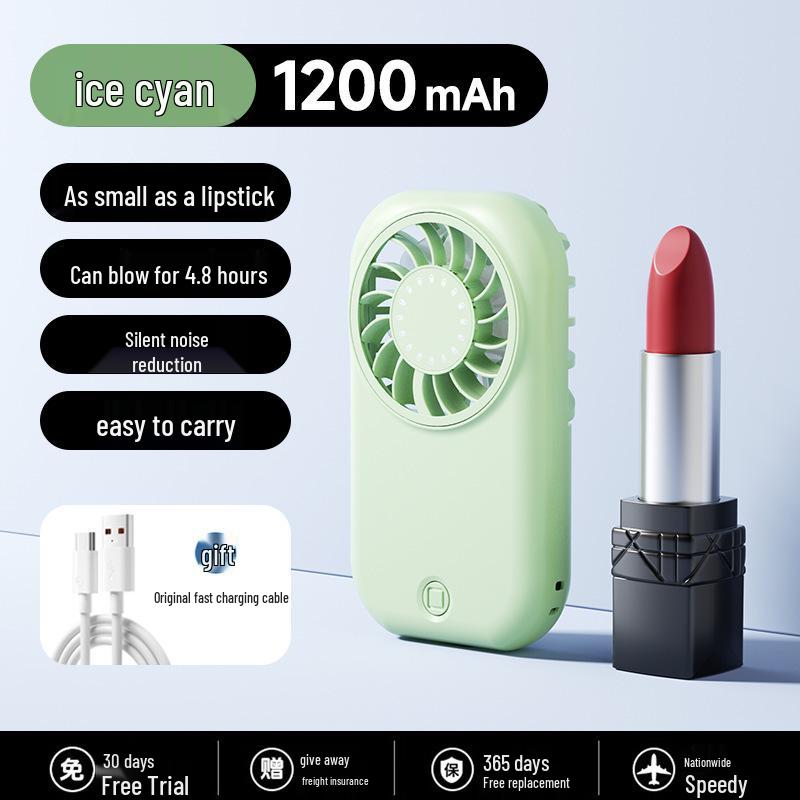 2026 Rechargeable High-Speed Portable Mini Handheld USB Fan for Outdoor Use Mini
