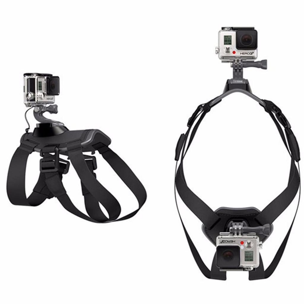 Pet Dog Belt Pet for GoPro Camera Gimbal Camera GoPro Dog Mount Harness Adjustable for GoPro Hero Session Large 6/5/5 Session/4 (For Dogs)