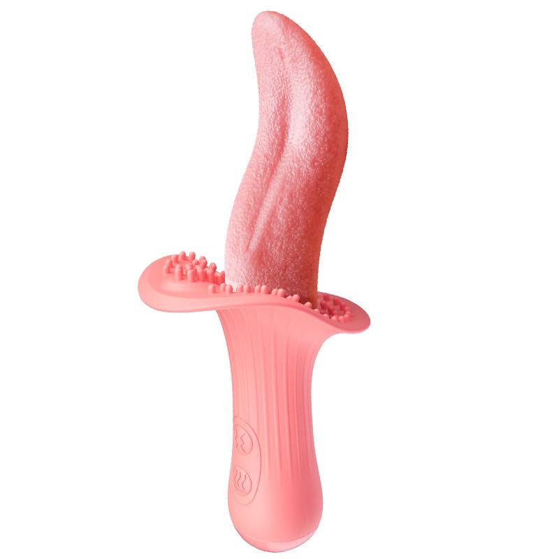 Telescopic Tongue Licking Vibrator – Adult Massager & Erotic Toy