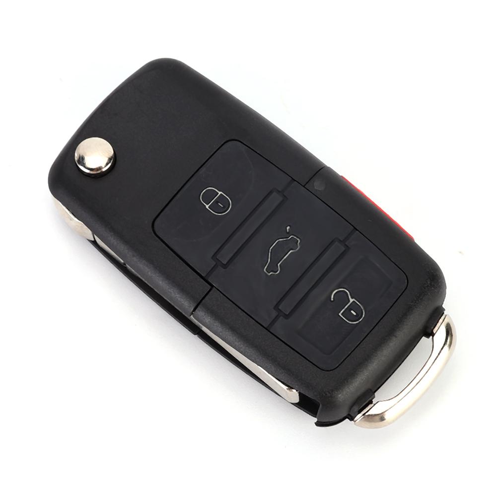 Înlocuire Carcasă Cheie Auto Flip cu Telecomandă cu 4 Butoane Potrivită pentru Passta 19982001