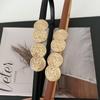 Womens Classy Waist Belt In Black And Brown For Dresses And Summer Cardigans With Durable Pu Material