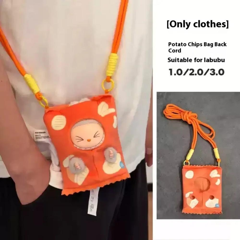 

15см/17см The Monsters Wacky Mart Для Labubu V1 V2 V3 Поколения Одежда Таракана Ручной Работы Костюм Темпуры Одежда для Куклы