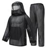 Mesh Insect Protection Suit with Hood and Full Coverage for Outdoor Hiking Camping Fishing Lightweight Breathable Insect Shield Outfit