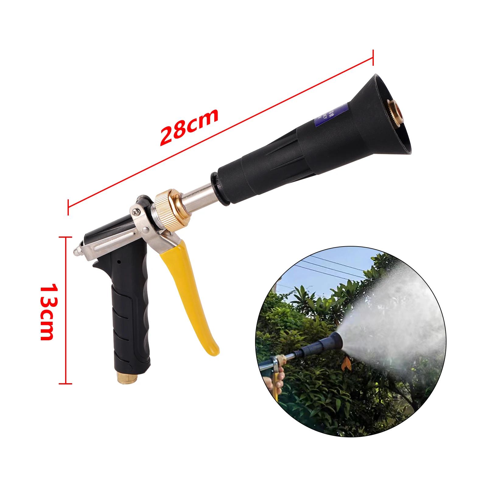 

High-Pressure Adjustable Rotating Nozzle - Agricultural Sprinkler for Garden, Flowerbed & Lawn Irrigation
