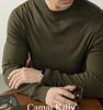 CamatKilly • Men's Soft Knitwear: Luxurious, Thick, Anti-Pilling, High-Elastic Base Layer for Autumn and Winter.