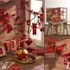 2026 New Year Retro Food Photography Scene Setup with Chinese-Style Props