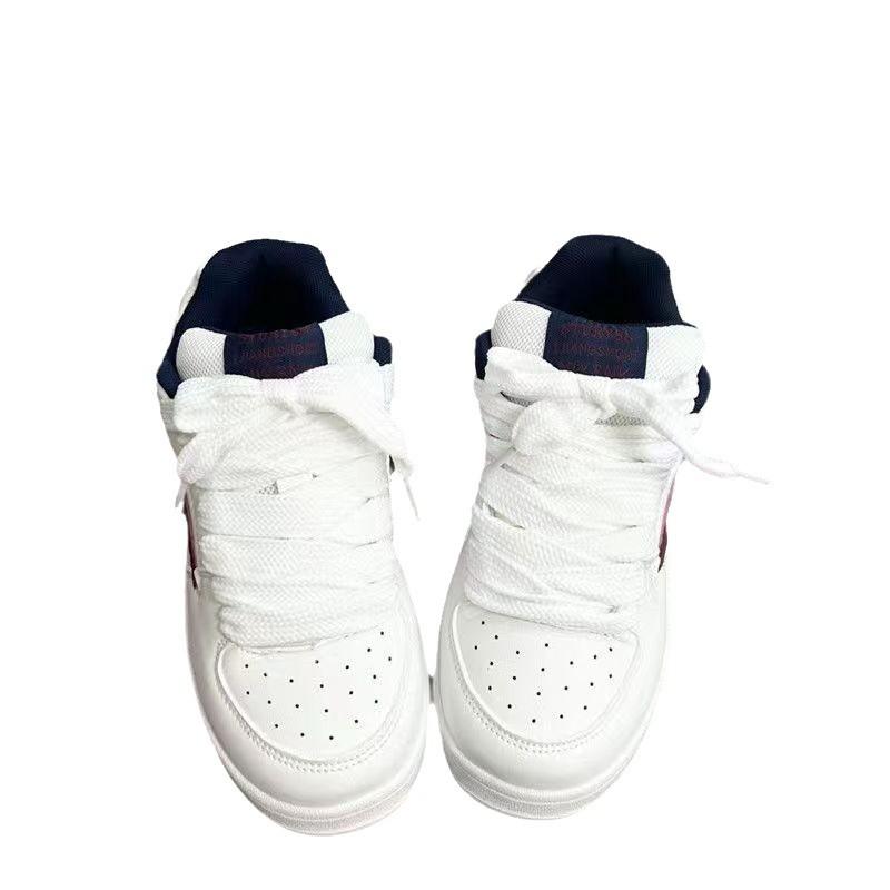 Platform Bread Shoes Women's Tide Autumn New Student Versatile Sports Shoes Casual Board Shoes