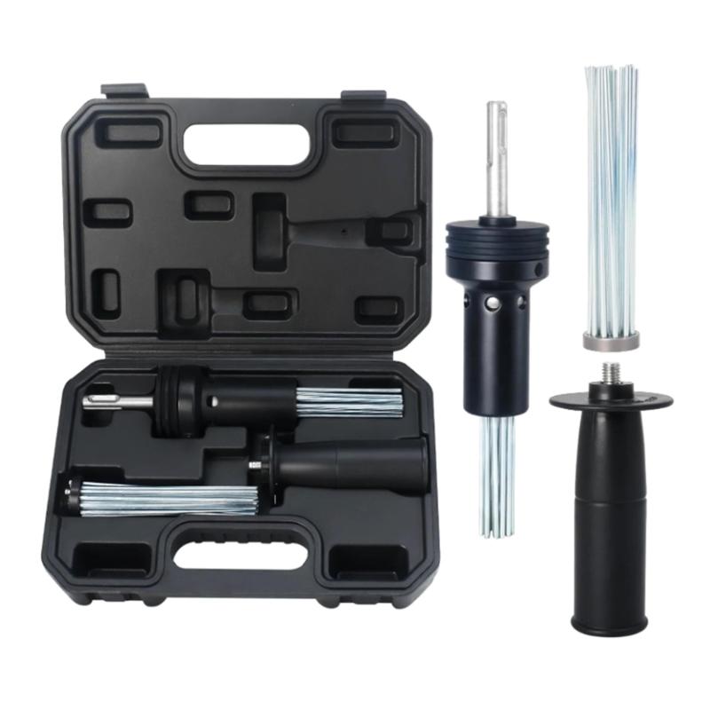 1 Piece High Carbon Steel Needle Scalers for Professional Rusts Deburring and Concrete Chipping Designed for Hammer Drills