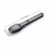 3pcs Magnetic Aluminum Cutlery Set - Travel Picnic Camping Cutlery Set Including Steak Knife, Spoon, Salad Fork