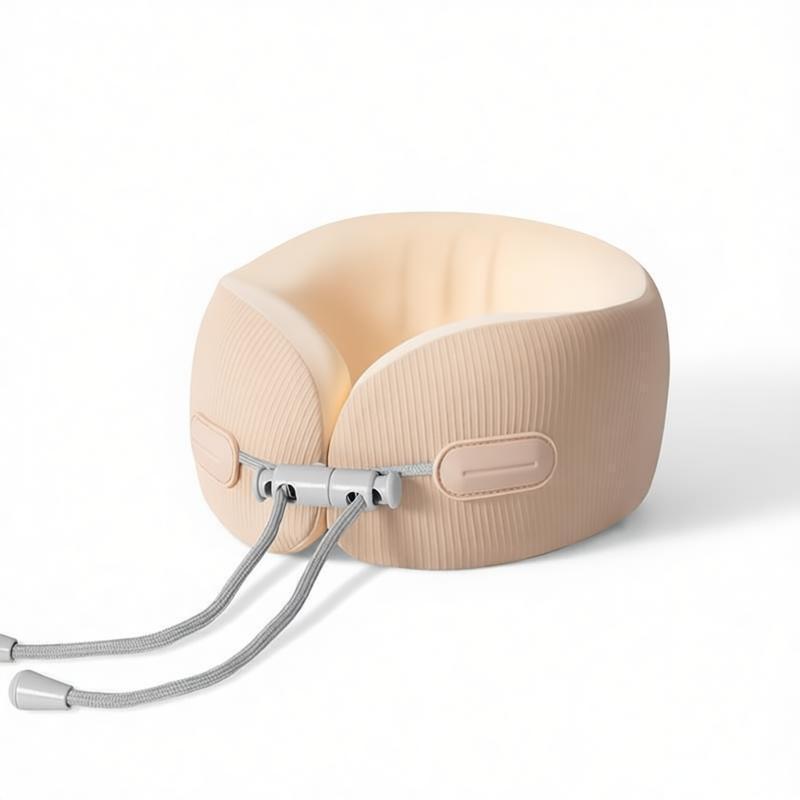 U-shaped pillow memory cotton slow rebound neck pillow portable storage travel aircraft pillow