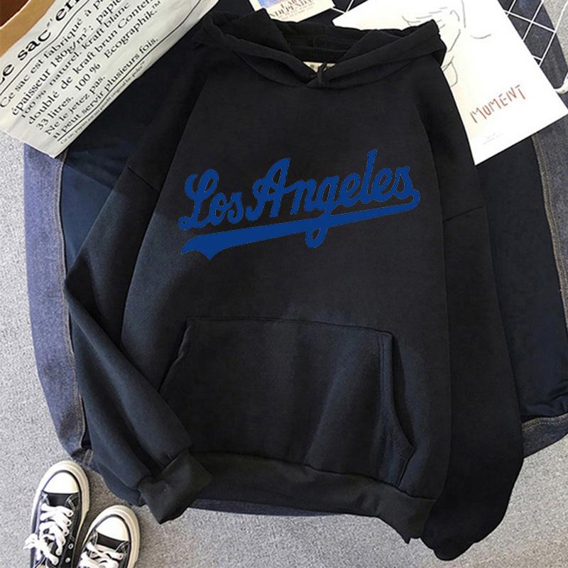 

Letter Los Angeles Gothic Hoodie Women Men Funny Sweatshirt Graphic Vintage Y2k Hooded Unisex Vintage Hip Hop Streetwear Clothes 3XL