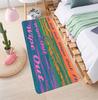 The American coastline pop pattern is suitable for non-slip rugs for living room, bedroom, kitchen, and hallway decoration