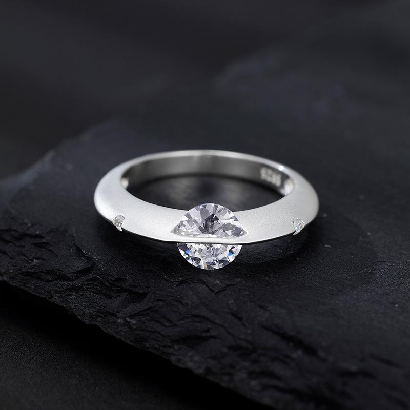 

Planet Orbiting 925 Sterling Silver Ring For Women Wedding Band Trendy Anniversary Fine Jewelry