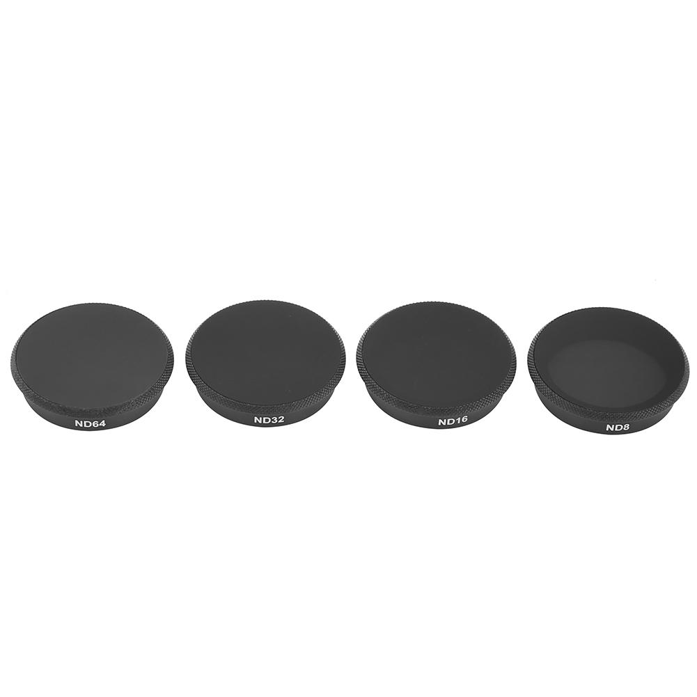 JUNESTAR ND8 ND16 ND32 ND64 Lens Filter Polarizer 4 In 1 Set for OSMO ACTION Motion Camera
