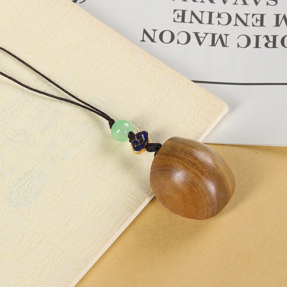 Holiday Gifts , Cute Small FigurineSolid Wood Antique Tortoise Shell Pendant  Cultural and Play Jewelry, Men s and Women s Gifts