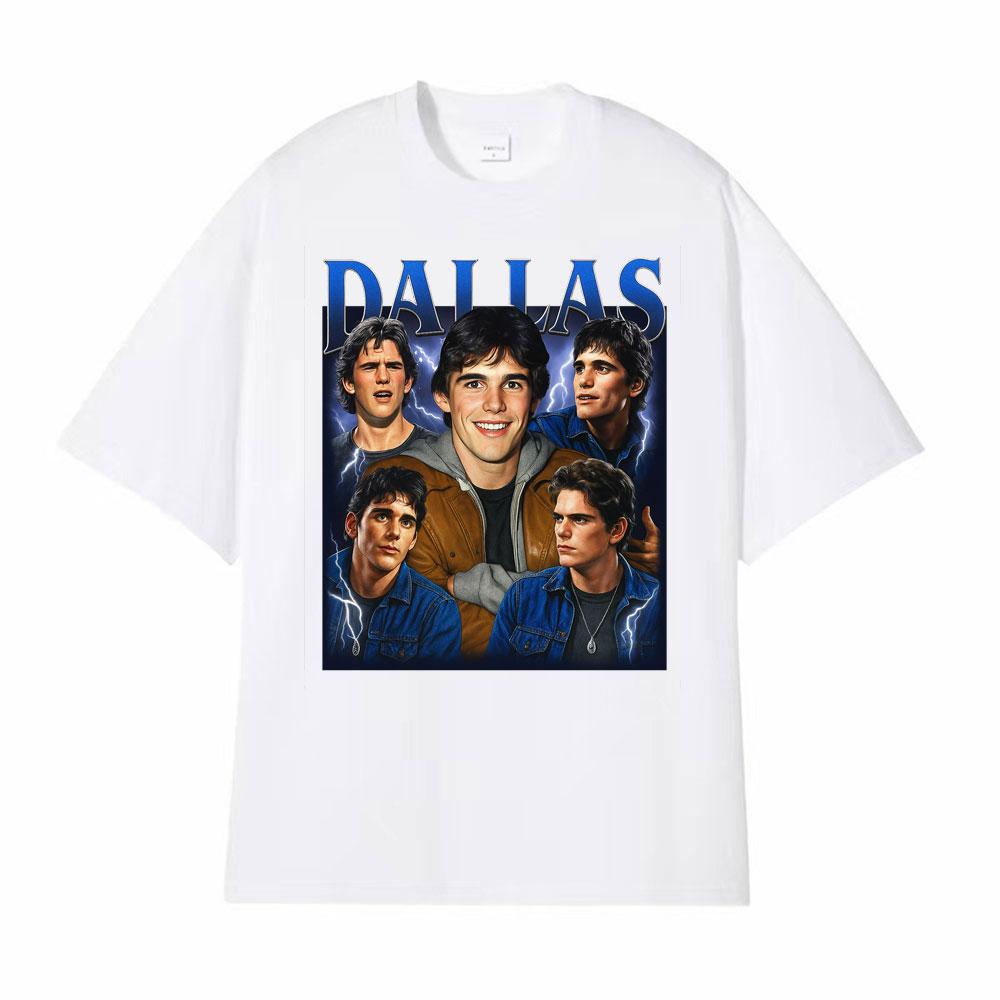 Limited Dallas Winston Vintage TShirt Men Women Fashion Casual Tshirts Comfort Oversized Loose Short Sleeve T Shirt Streetwear