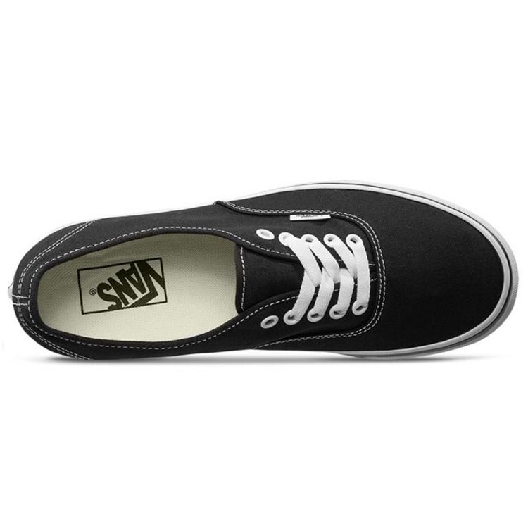 Vans Authentic Black Unisex Sneakers VN000EE3BLK
