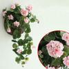 Artificial Begonia 75cm Hydrangea Flower Fake Vine Plant  Home Decor Wall