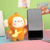 Short Plush Banana Monkey Keychain Backpack Pendant Cartoon Gift Soft Doll Car Chain Child Girl Kawaii Comfort Toy