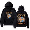 Karol G Viajando Por El Mundo Tropitour Hoodies Long Sleeve High Street Sweatshirts Unisex New Pattern Pullovers