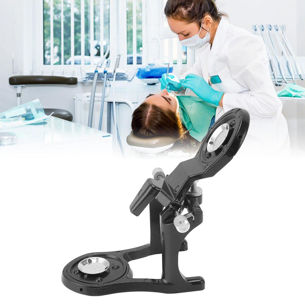 Dental Magnetic Articulator Professional Portable Laboratory Denture Articulator for Dentist Student
