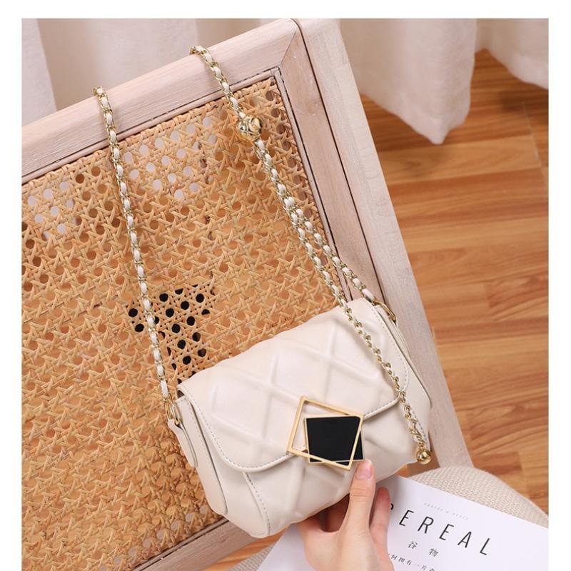 New Women's Handbag, Trendy Genuine Leather Chain Crossbody Bag, Niche Fashion, Versatile, High-End Women's Bag