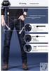 Spring & Fall Men's Straight Slim Fit Stretch Washed Business Jeans