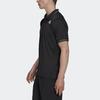 Adidas Tricou polo slim-fit de culoare uni Bărbați Topuri Negru H50264
