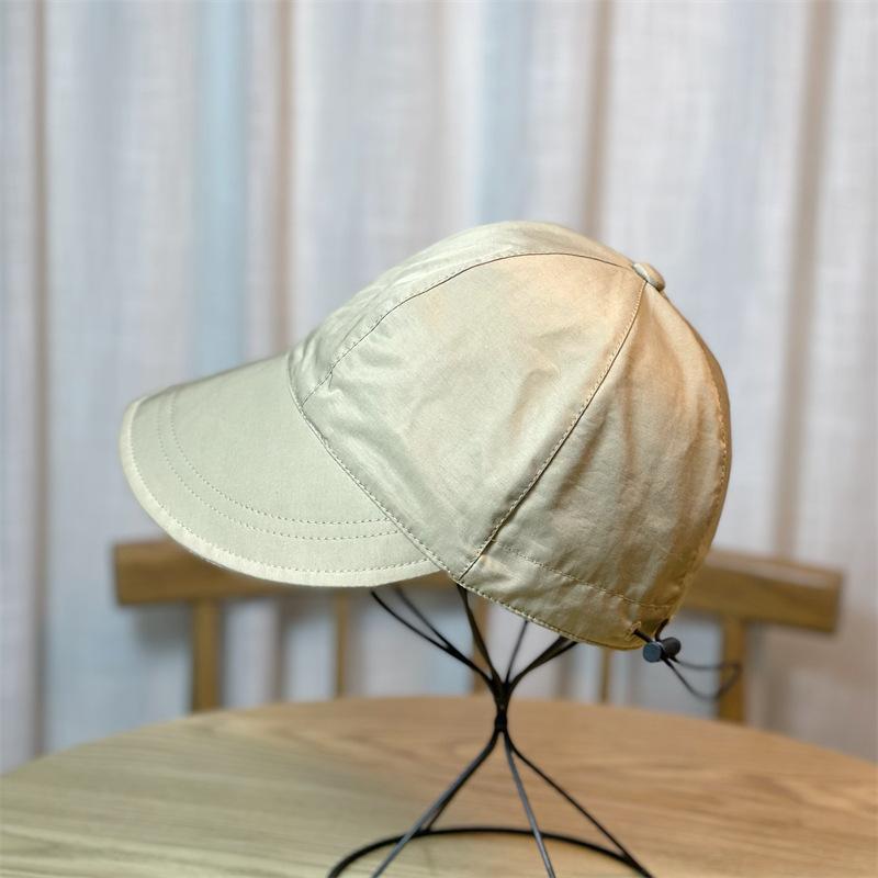 Zhao Lusi's same style sun hat for women in summer Korean-style drawstring quick-dry UV protection sunshade face-covering fisherman hat