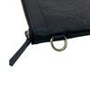 Gucci 146570 Gucci Sima Leather Coin Case Black Leather Used