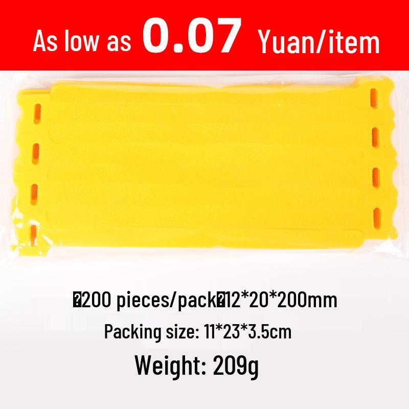 Velcro Cable Ties for Efficient Data Cable and Charging Cable Management