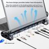 10 In 1 Type C Hub 3 0 Docking Station Foldable Stand Multi Port Adapter for Laptop MacBook