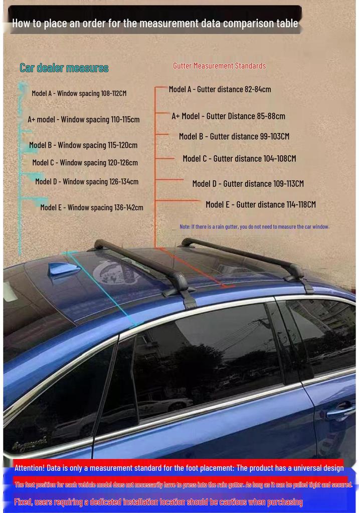 Lockable Aluminum Crossbars for Car Roof Racks and Luggage