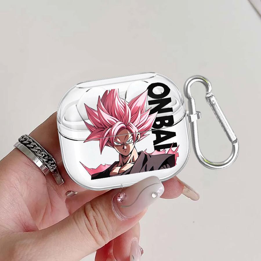 

Clear Earphone Cases Cover With Hook Case For Samsung Galaxy Buds 3Pro 2 4 Pro Live 4Pro 2Pro 3 FE Popular Anime D-ragonS B-allS Buds 2