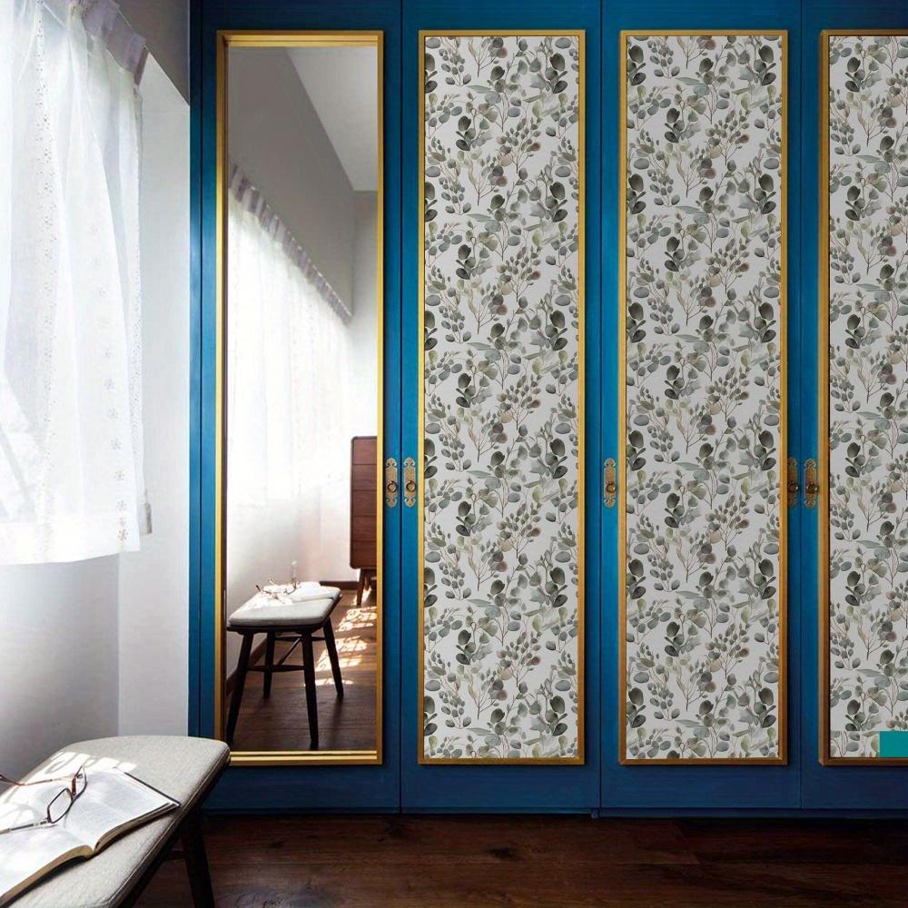 1roll Flower Waterproof Wallpaper Self-adhesive Peel and Stick Contact Light Color Wall Sticker Resistant Oil-proof Vintage Wall Paper