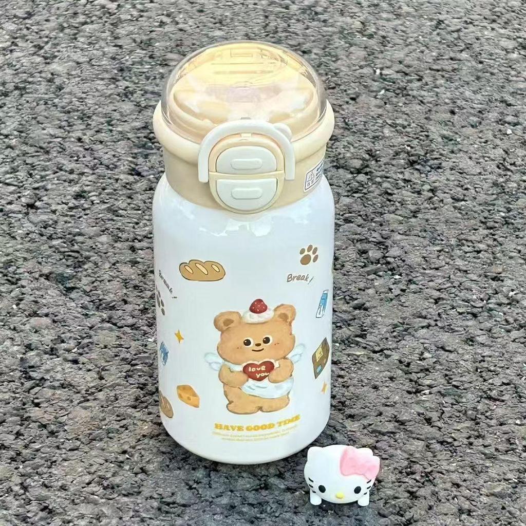 2026 Stylish Double Wall Water Cup for Girls with Straw - Portable Summer Design