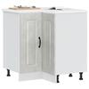 VidaXL Kitchen Corner Cabinet Kalmar Concrete Grey Engineered Wood 853511