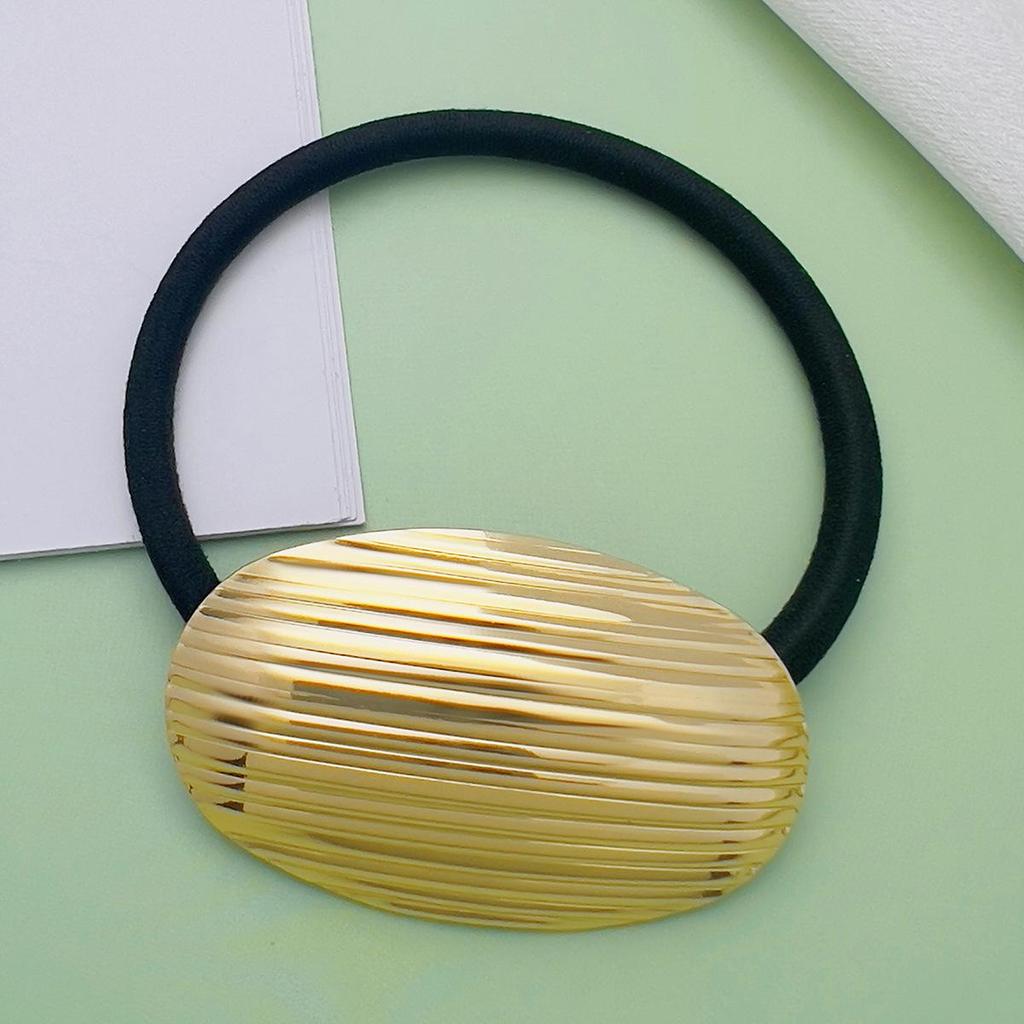 Metallic Braided Hair Ties: Fashionable Ponytail Bands