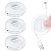 1/3pcs Portable Round Cable Winder Storage Box Multifunctional Data Cord Container Home Office USB Charger Stand Wire Management