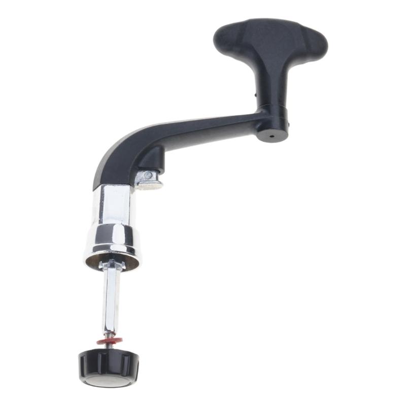 Rotating Reel Handle Arm Grip Semi Metal Reel Power Handle Knob Fishing Reel Handle Grip Fishing Accessories