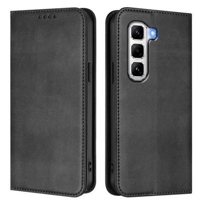 Luxury Case For Infinix Hot 50 60 Pro Plus 5G 4G RFID Leather Flip Book Cover For Infinix Hot 40 Pro 50i 30i 10T 10S 60i Funda