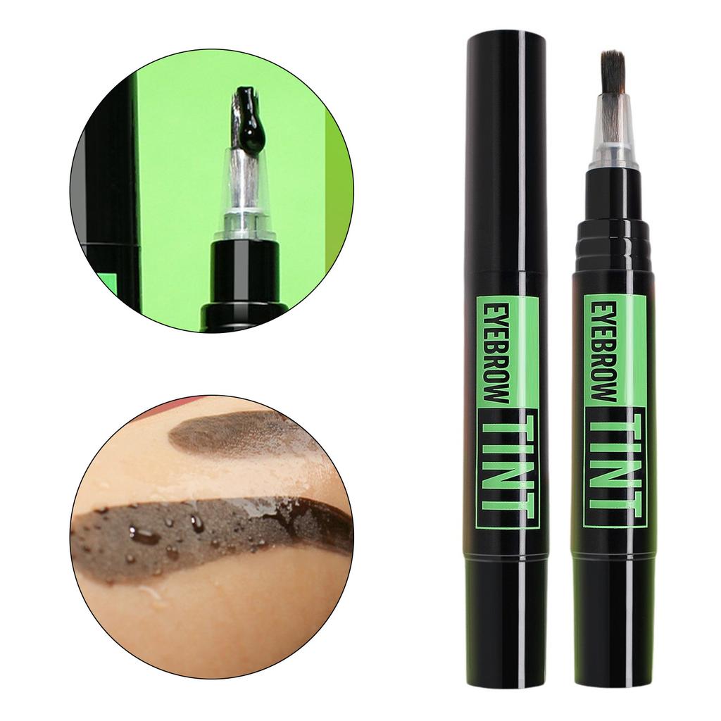 Natural Looking Brow Gel Tint Waterproof Long Wearing Eyebrow Color Sweatproof Smudge Resistant Easy to Apply