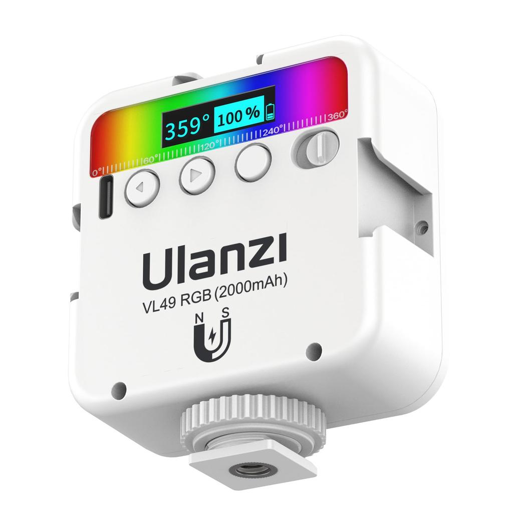 Ulanzi 2586A VL49 RGB Light Direct from Japan