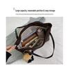 Retro Suede Versatile Shoulder Tote - High-End Fashionable Large Capacity Bag