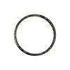 Real Carbon Fiber Clock Circle Frame Cover Sticker For Porsche Macan 2014-