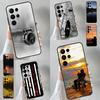 Fishing Rod Case For Samsung Galaxy S23 Ultra S24 S22 Note 20 10 Plus S8 S9 S10 S21 S20 FE Back Cover