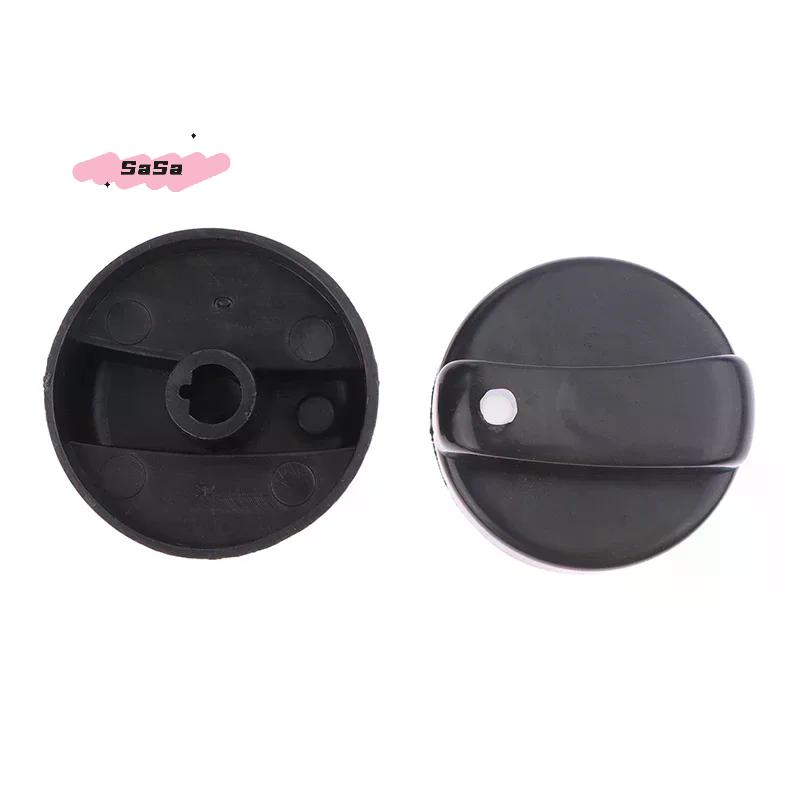 2 STÜCKE Erdgasherd Universal DIY Zubehör Küche Verdickter schwarzer Kunststoff Gasherd Herd Bedienknöpfe