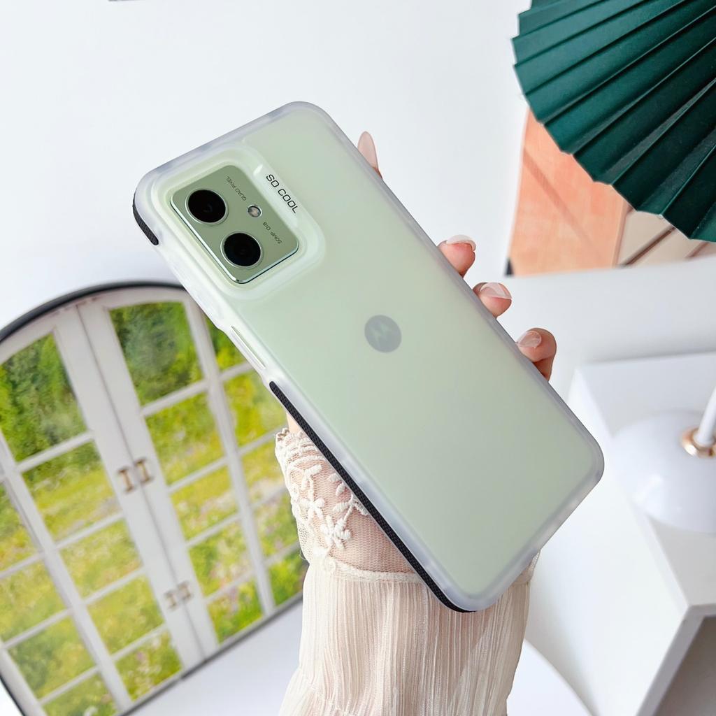 Two-tone Skin-friendly TPU Phone Case For Motorola Moto edge 40 NEO G04 G04S G24 G14 G34 G84 Edge 50 Fusion Pro Ultra TPU Cover