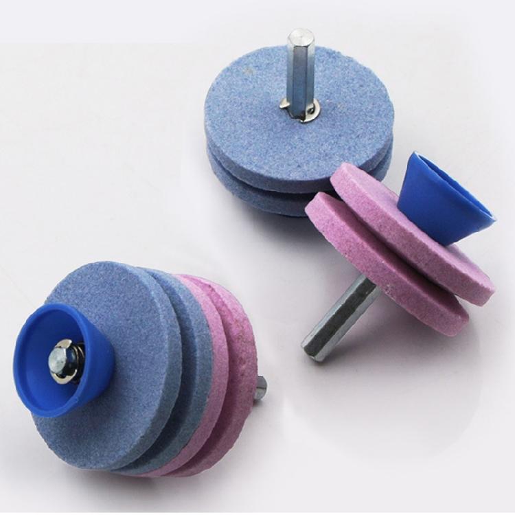 Sharpening Stone Sharpener Garden Lawn Mower Blade Tools Universal Lawnmower