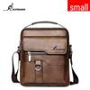 Men's Genuine Leather Vertical Shoulder Bag & Messenger Briefcase